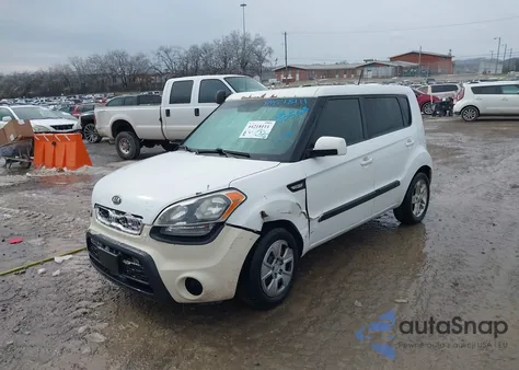 2012 Kia Soul из США, поврежденный, VIN KNDJT2A54C7400558
